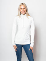 SnoSkins Wave Sport Jacquard T-Shirt with side slits 48170-23F