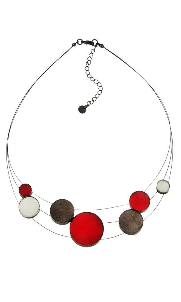Resin & Shell Jewelry Necklace 4961-1