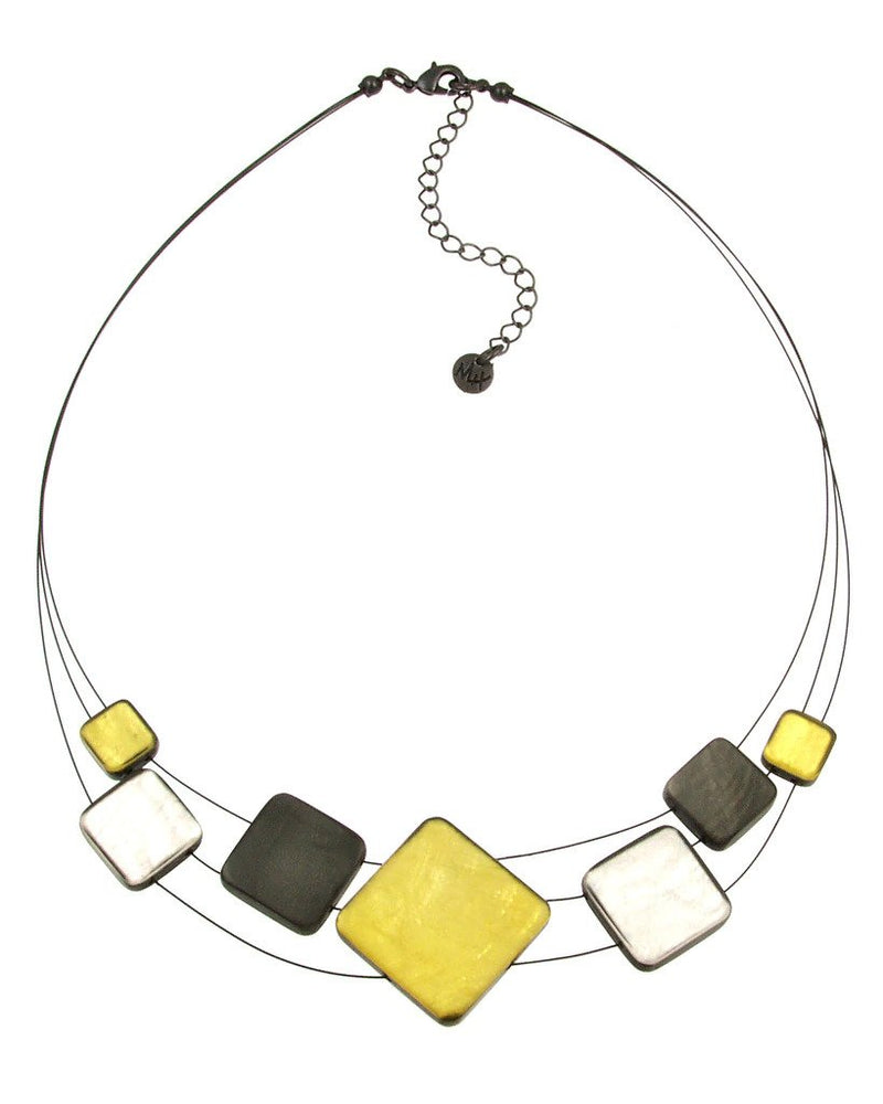 Resin & Shell Jewelry Necklace 5032-89