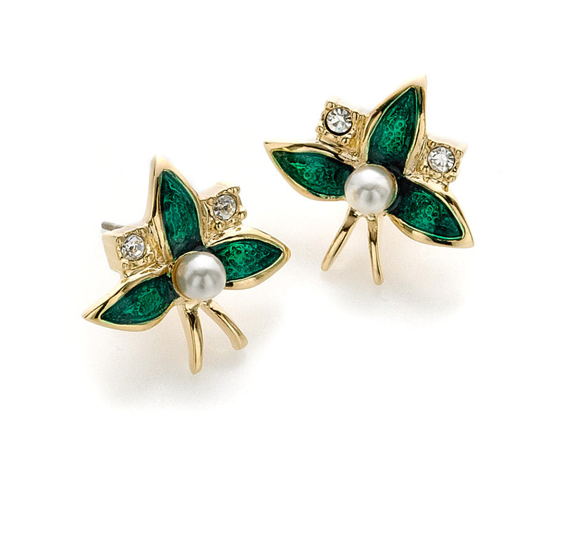 Museum Collection: Emerald Flowers Earrings 5115E