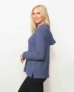 SnoSkins Seersucker Pullover with Jewel Neckline 55590-23F