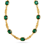 Museum Collection: Tiffany 'Emerald' Nouveau Necklace 5657N