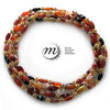 Museum Collection: Banded Agate Necklace, 22" #614N