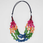 Sylca Strands of Color Farida Necklace BP23N14 MULTI