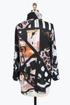 Damee Artsy Leopard Long shirt 7090-BRN