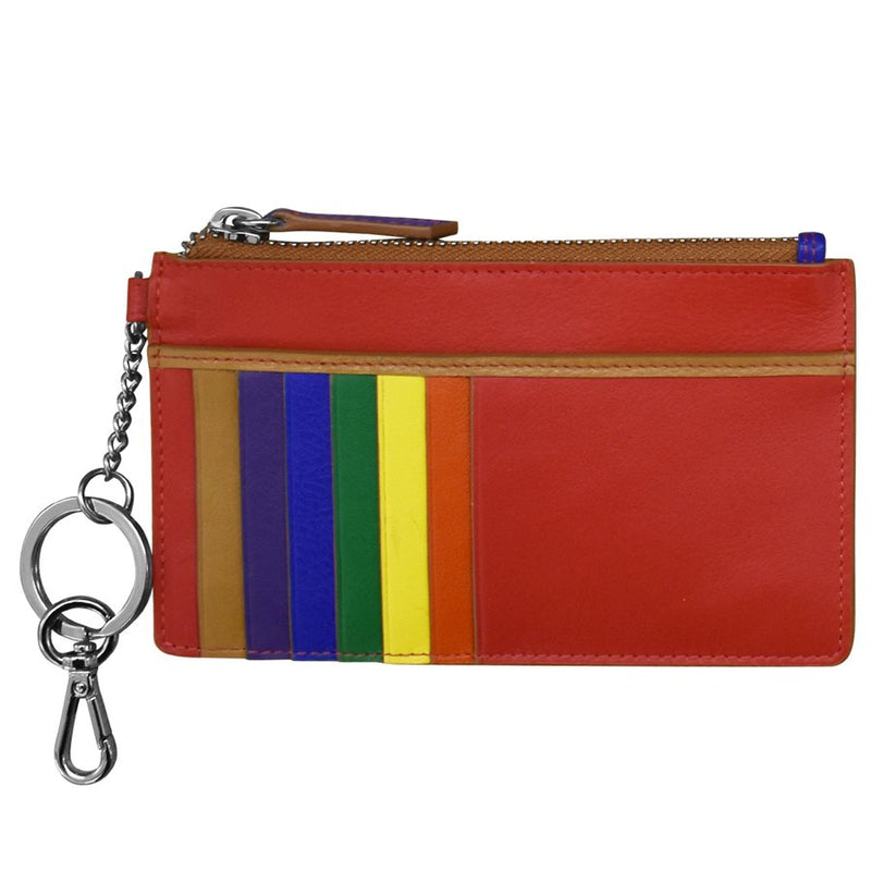 ILI New York I.D. Card Case with Key Ring Style 7211
