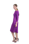 Veeca Dress DR469 Teal, Purple