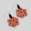 Sylca Peach Elyse Beaded Earrings LS23E04 PEACH