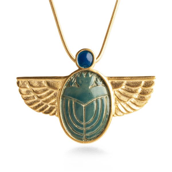 Museum Collection:  Tiffany Scarab Brooch 8161B