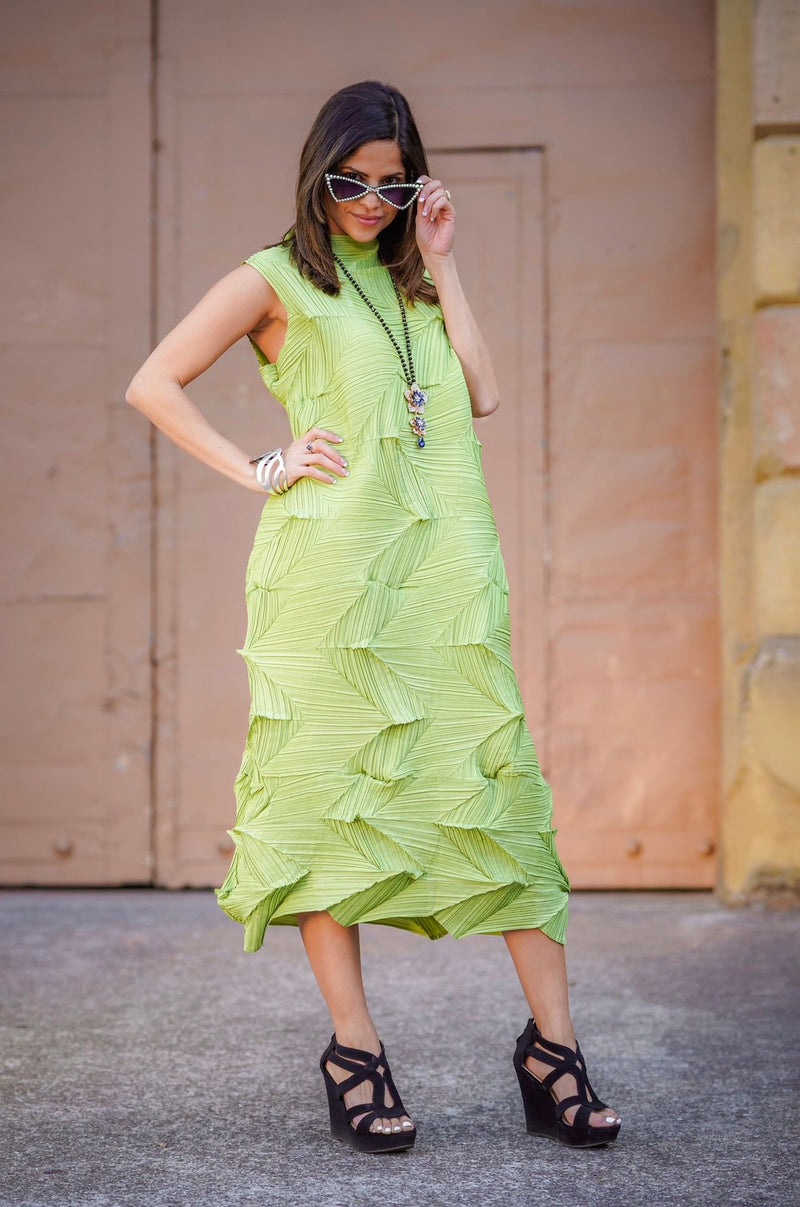 Vanite Couture Dress 81851 Pea Green