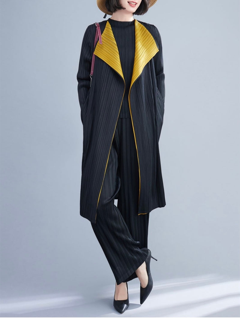Vanite Couture Jacket 82283 Black/Mustard