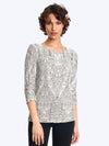 Tianello: Crawford Knit Jacquard Ballet Tee 10 reviews CJCF-664-WAS-XS