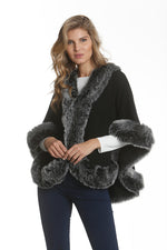 Metric Faux Fur cover Up