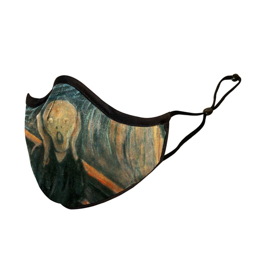 Raincaper masks: Munch's The Scream of Nature