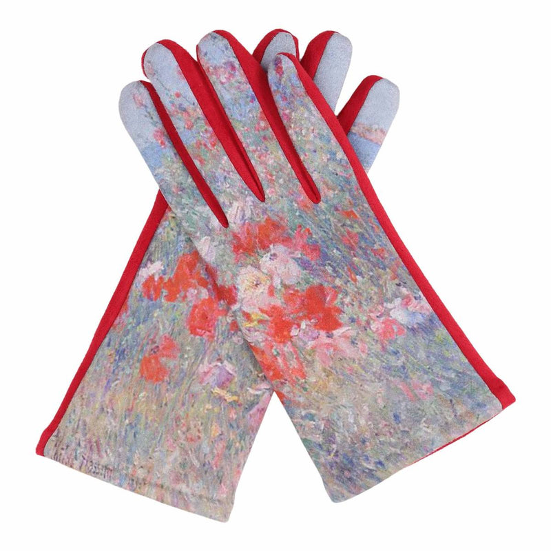 Fine Art Hassam Celia’s Garden/Isles Of Shoals Texting Gloves