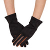 Black & Neutrals Texting Gloves