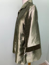 Fridaze Silk jacket S Silver