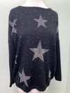 Frank Lyman Stars Sweater S