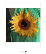 POMEGRANATE MOON Sunflower Scarf