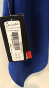 Royal blue top with cutout sleeves by Cartise size M