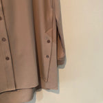 Lisette blouse Taupe XS S XL