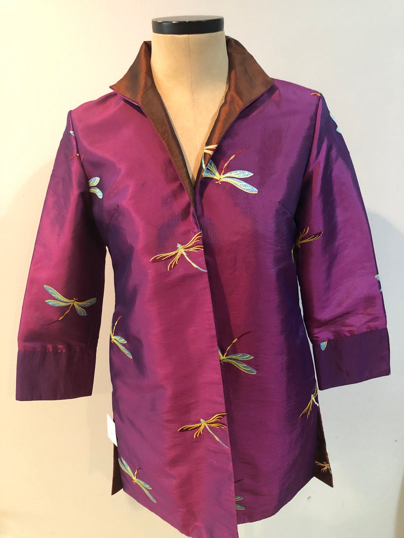 Grace Chuang Long Jacket 1417-1205 Size M
