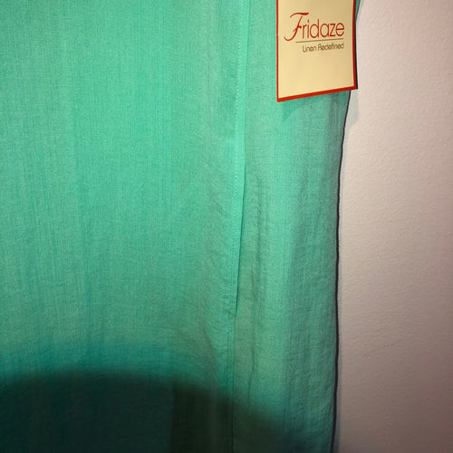 FRIDAZE Linen Dress Mint XL