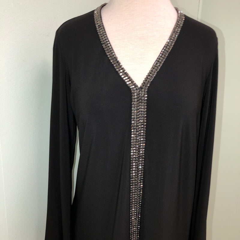 Ribkoff dressy tunic top with Diamante detail, sizes 6, 14