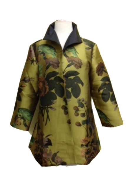 Grace Chuang Jacket JB 1567 Short animal print – IBHANA