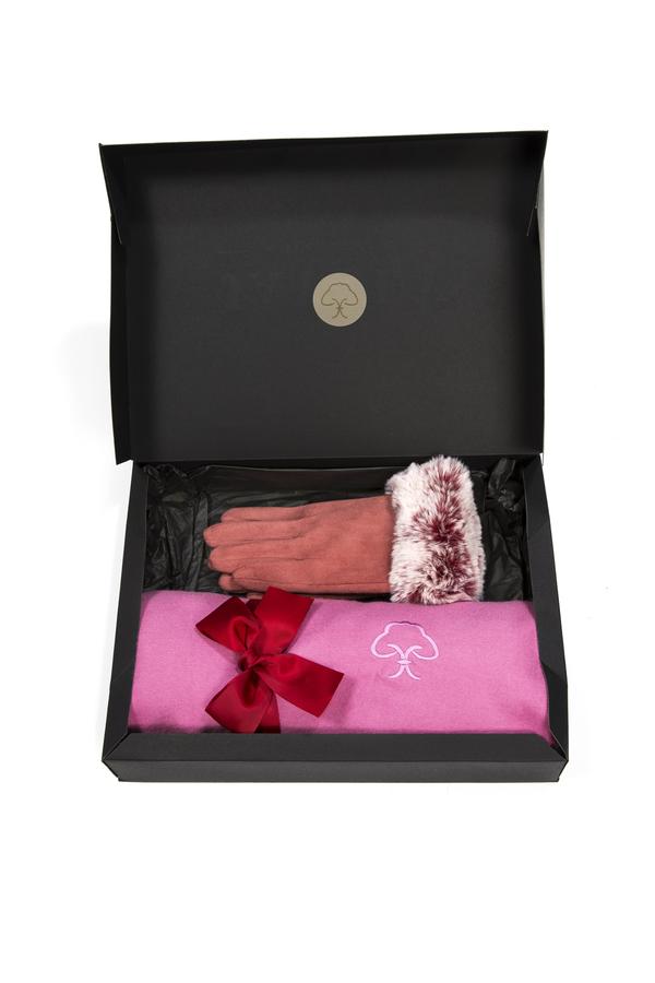 Jayley Gift set: Cashmere Blend and Faux Suede Gift SetJXMS165A-06 -