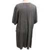 V Neck Gray Pullover Sweater Size M - L
