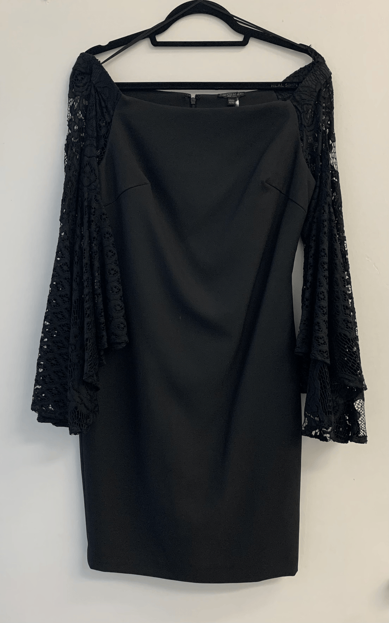 alberto makali black dress Vtg Alberto Makali Mini Dress Black Knit Stretch Sequin Short Sleeve Y2k
