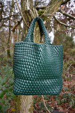 Jayley Hand Knitted Leather Tote Bag PBG25A