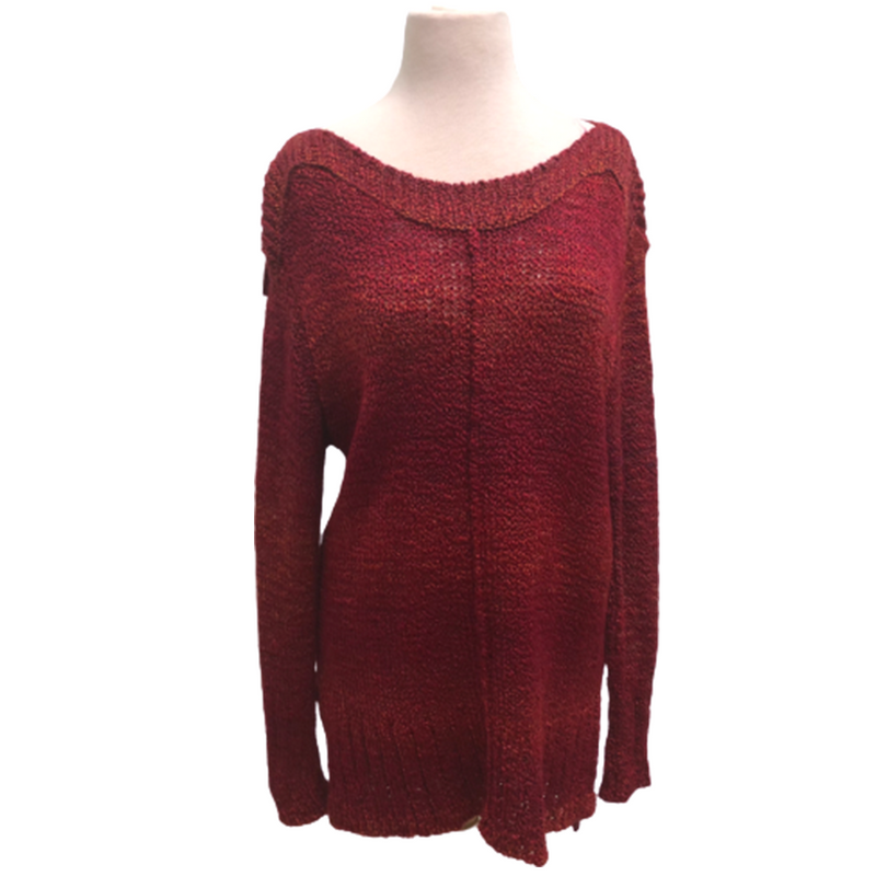 Parkhurst Sweater Rich Burgundy Size XL