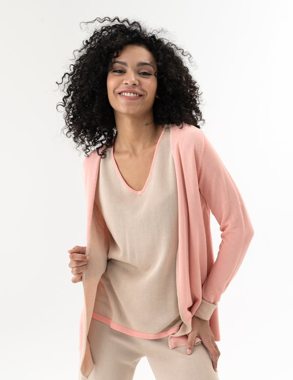 Renuar Two in One Reversible Cardigan Style R6831R