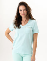 Renuar T-Shirt with Square Stich Detail Style R7744