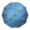Raincaper Folding Travel Umbrella - Monet Water Lilies