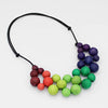 Sylca Multi-Color Ombre Beaded Necklace Style TG23N11