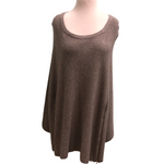 Round Neck Sweater Taupe Size L - XL