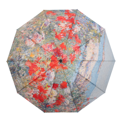 Raincaper Folding Travel Umbrella - Hassam Celia's Garden/Isles of Shoals