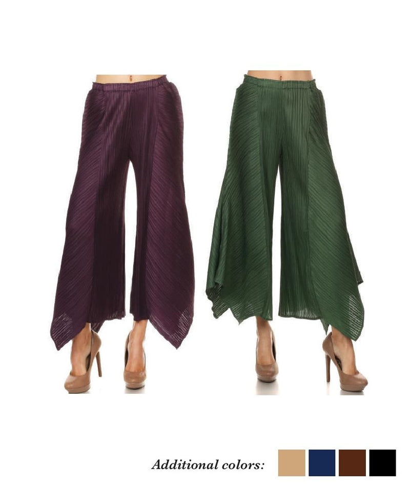 VANITE COUTURE PLEATED FLARED PANT BBT-20