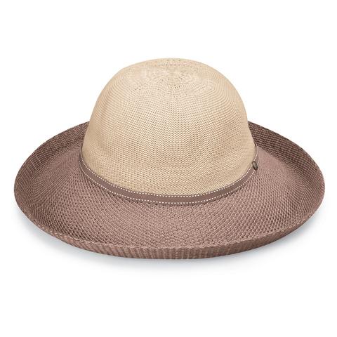 Wallaroo Hat Company Women's Victoria Two-Toned Sun Hat - UPF 50+