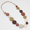 Sylca Natural Caryn Circle Necklace BP23N05 NATURAL