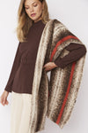 JYLEY Cashmere & Silk Blend Animal Print Wrap Product Code: CSW75A-09