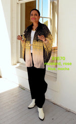 Vanite Couture Pleated shawl TOP 81670